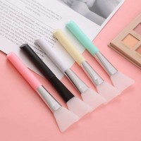 14cm silicone skin care beauty makeup brush, DIY facial mask brush tool, facial cleaning makeup brush